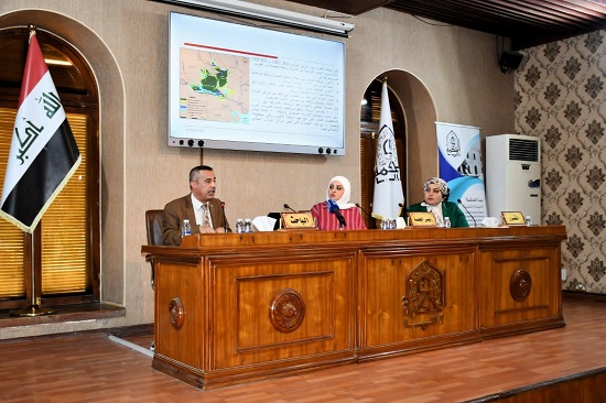 مدير المركز محاضراً في الورشة العلمية التي اقامها مركز صنع القرار التابع للأمانة العامة لمجلس الوزراء